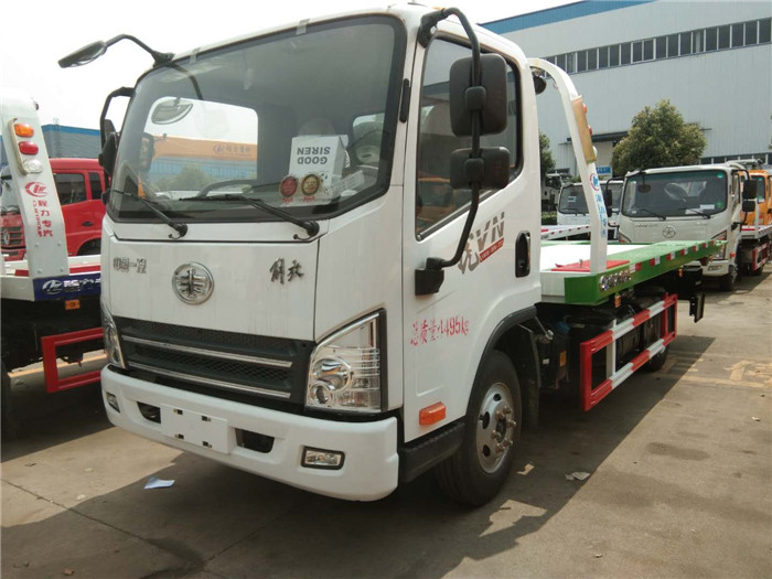 解放虎V藍(lán)牌一拖二清障車(chē)