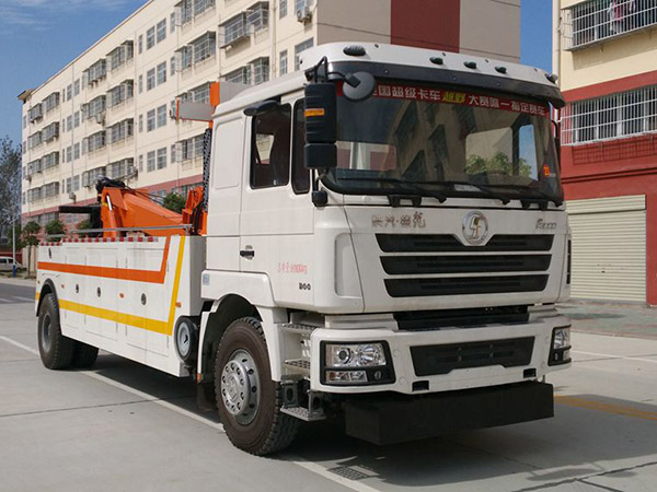 陜汽德龍單橋托吊聯(lián)體一拖一清障車(chē)