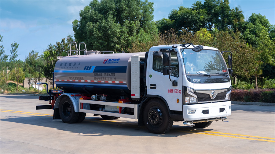 8方12噸東風多利卡D7 混合動力灑水車 凱力